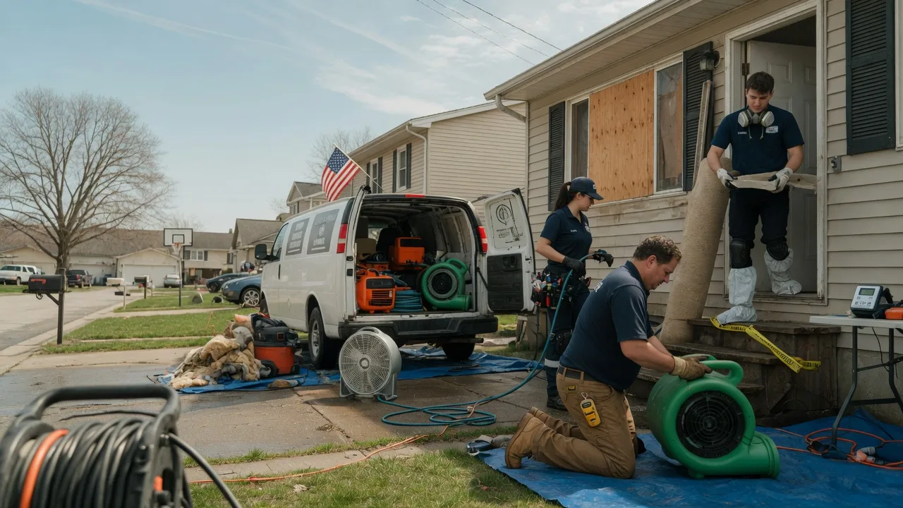 Water Damage Restoration in Moorefield, KY near me